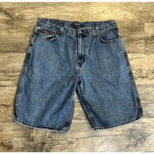 US Polo Assn. Men’s Size 36 Baggy Jean Shorts Jorts Y2K 90s Streetwear Denim